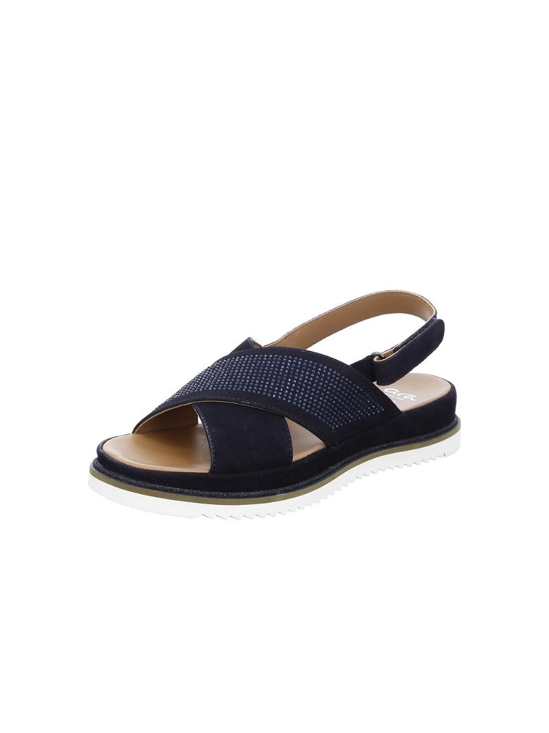 Sandales ARA Dubai Noir Femme | WBE-86020455