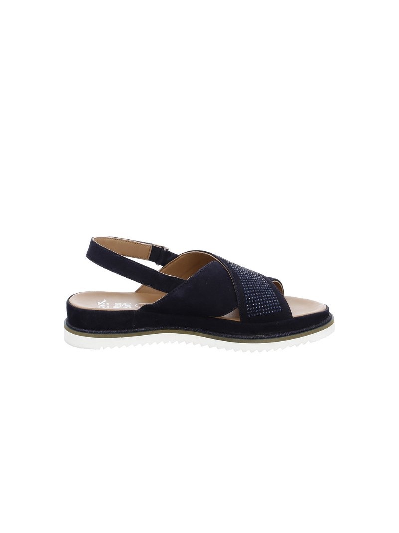 Sandales ARA Dubai Noir Femme | WBE-86020455