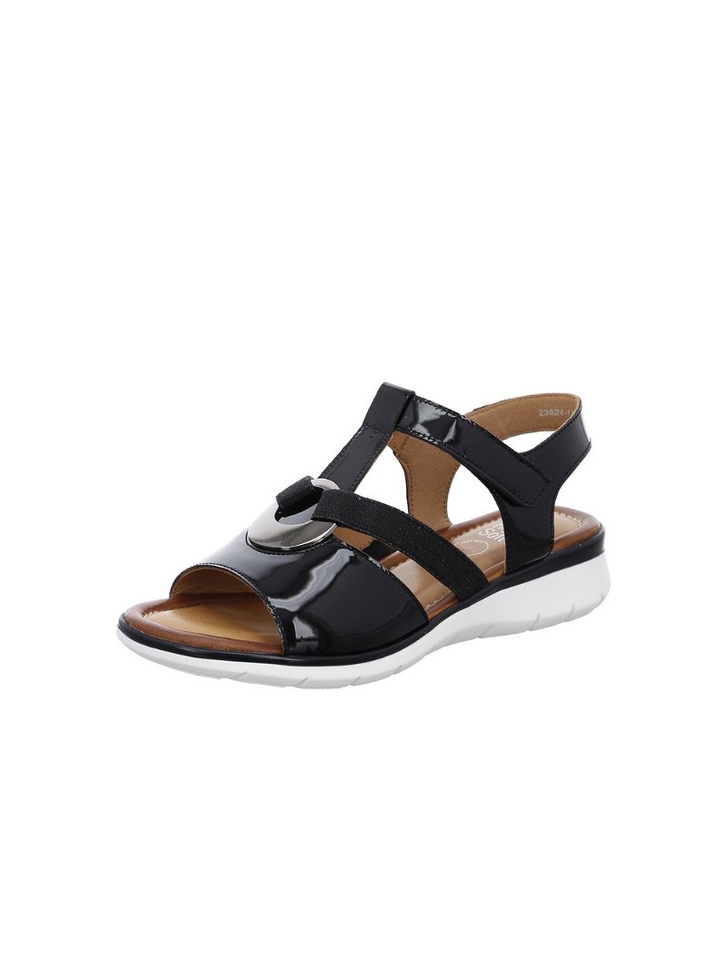 Sandales ARA Kreta Noir Femme | SLX-12897516