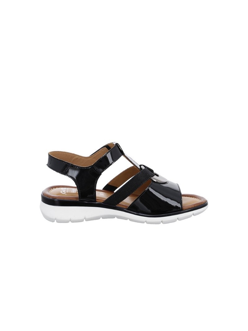 Sandales ARA Kreta Noir Femme | SLX-12897516