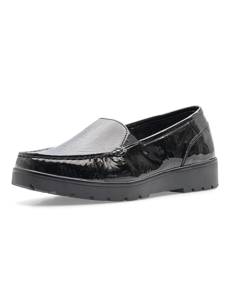 Mocassin ARA Dallas Noir Femme | BXC-48648816