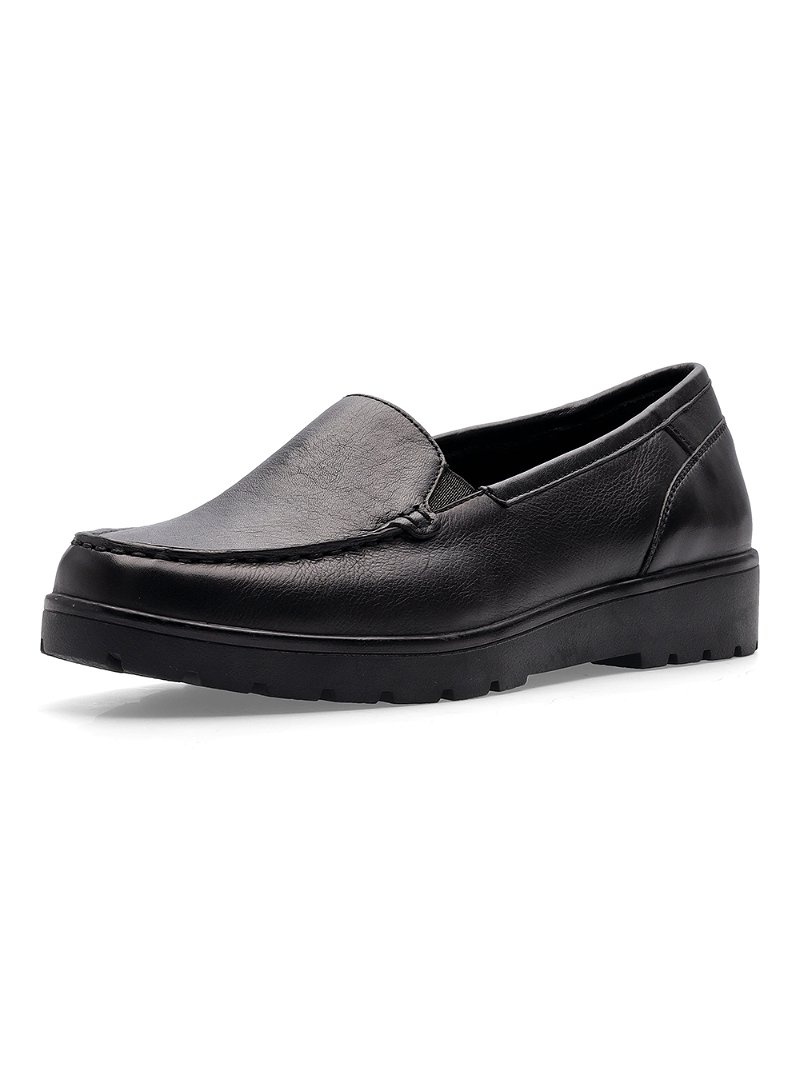 Mocassin ARA Dallas Noir Femme | OCU-64157688