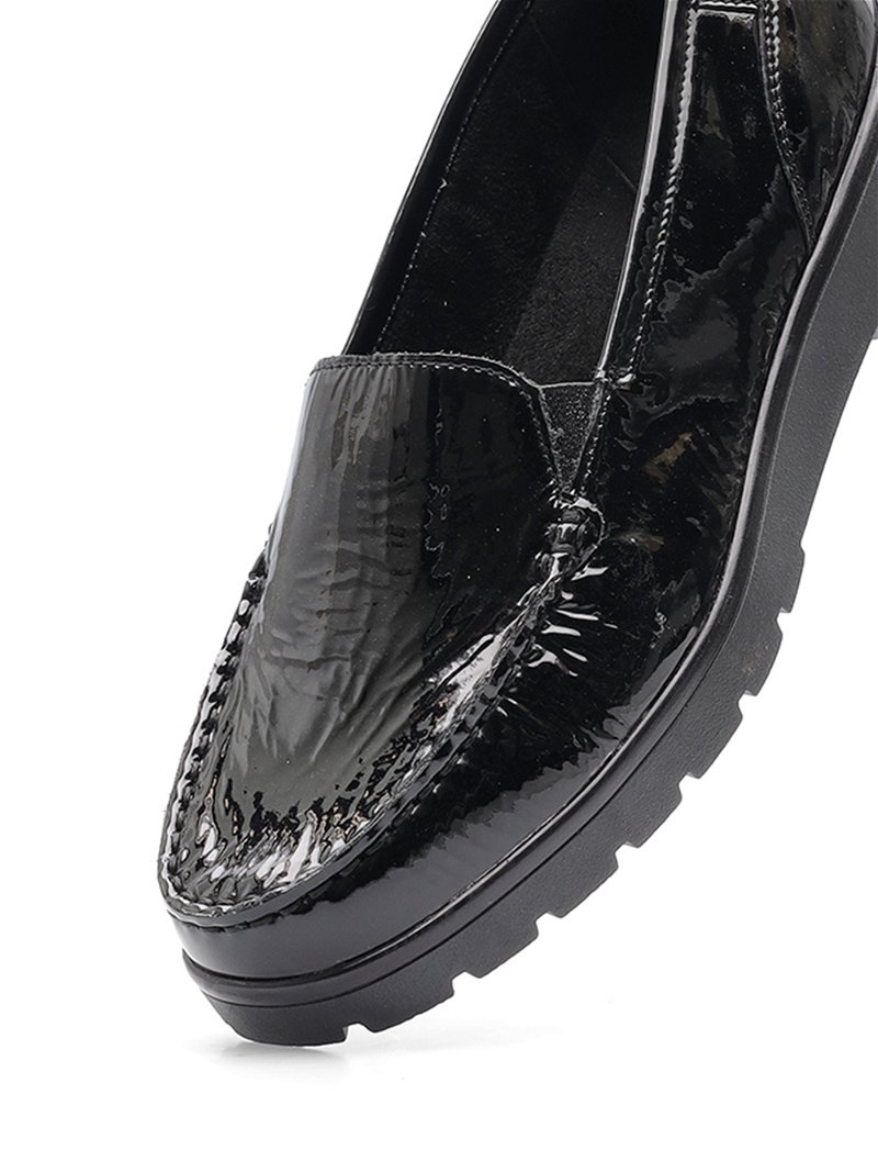 Mocassin ARA Dallas Noir Femme | BXC-48648816