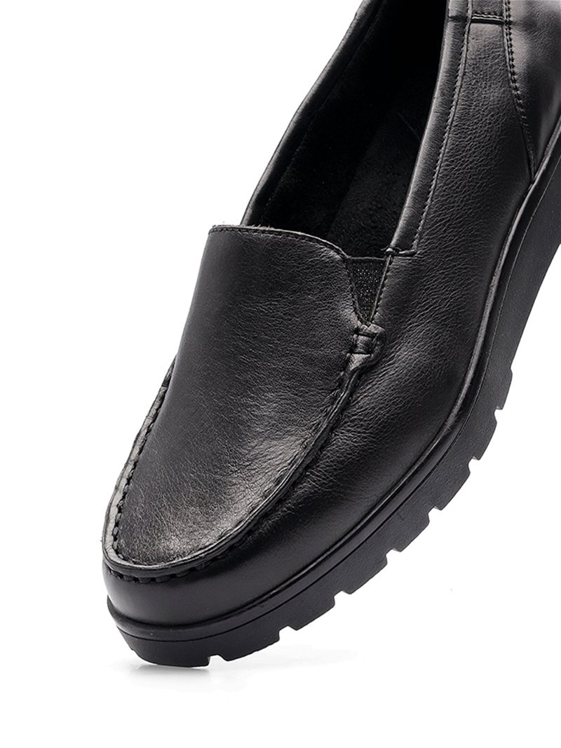 Mocassin ARA Dallas Noir Femme | OCU-64157688