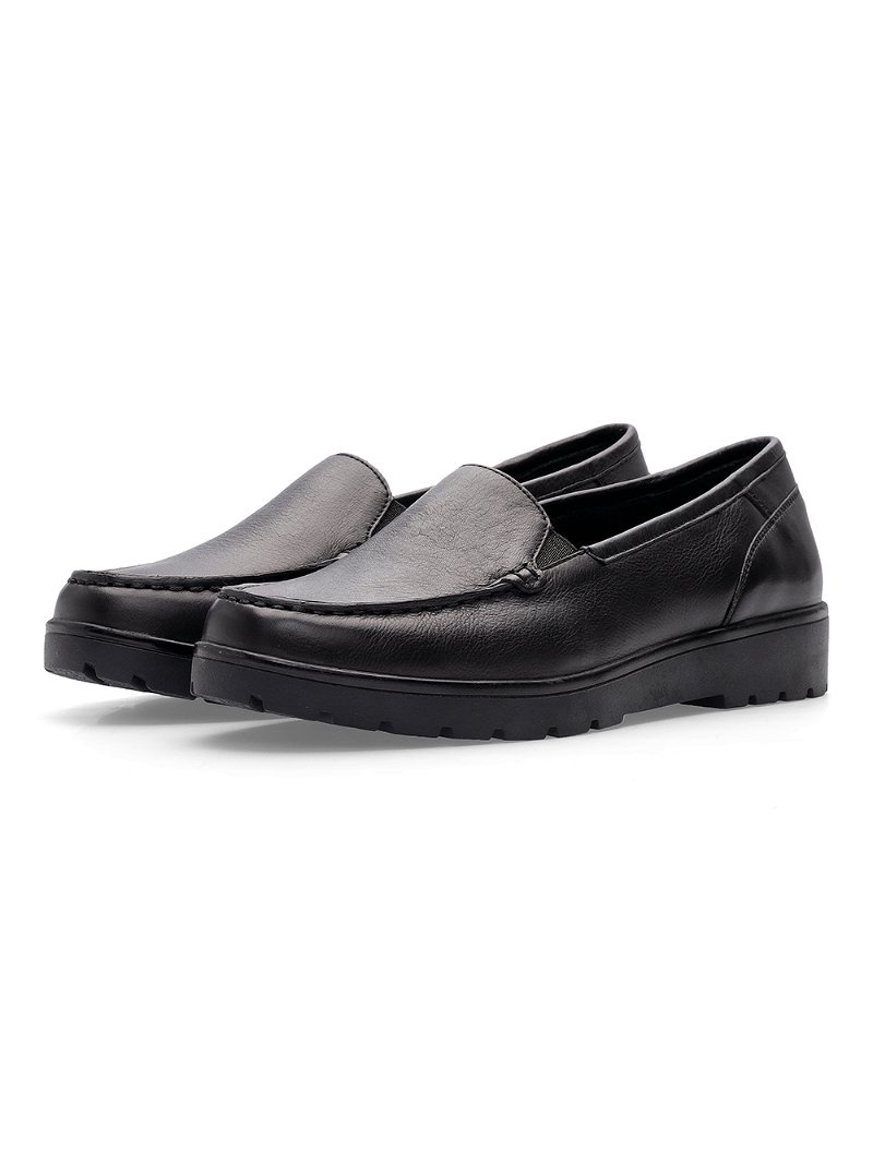 Mocassin ARA Dallas Noir Femme | OCU-64157688