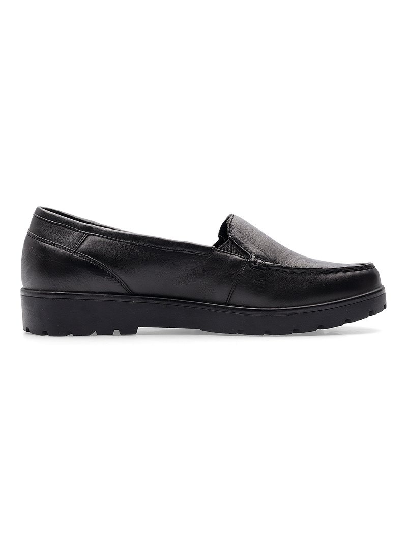 Mocassin ARA Dallas Noir Femme | OCU-64157688