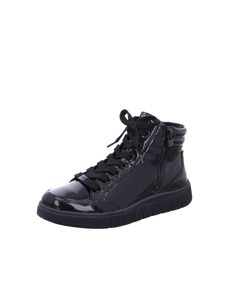 Basket ARA Rom-Sport Noir Femme | ZHS-64594642