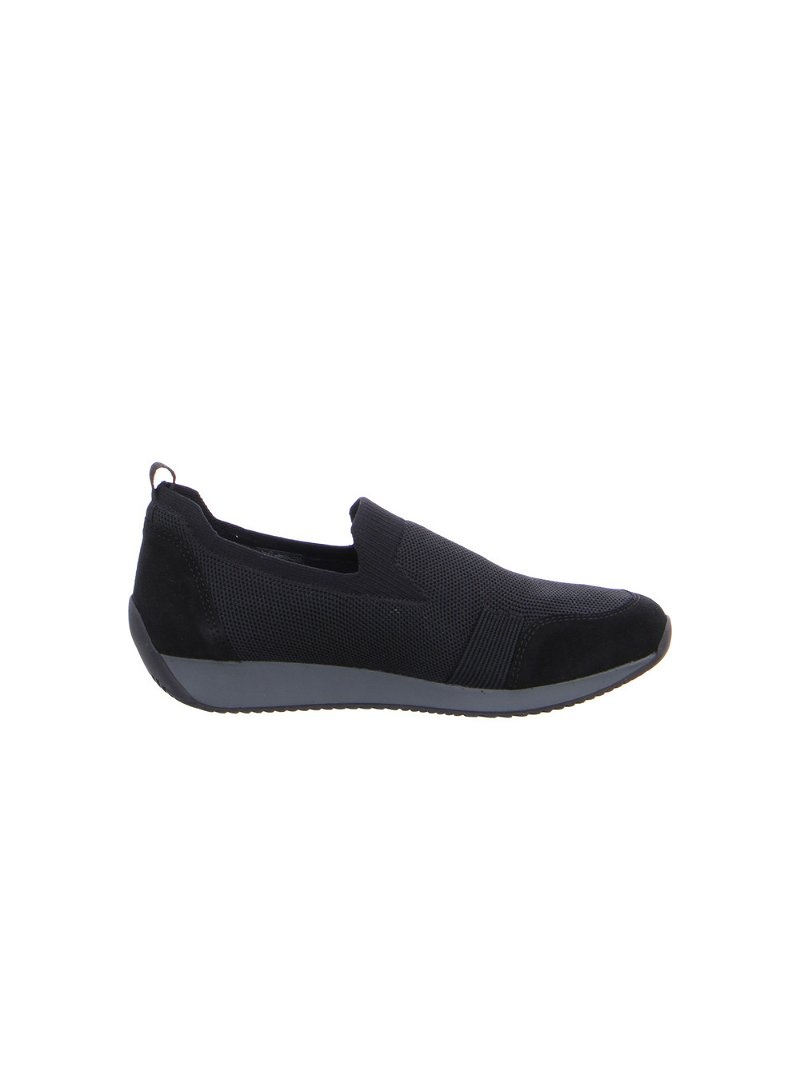 Mocassin ARA Lissabon Noir Femme | QJQ-30820898