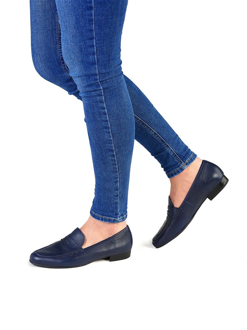 Mocassin ARA Kent Noir Femme | EOM-95389333