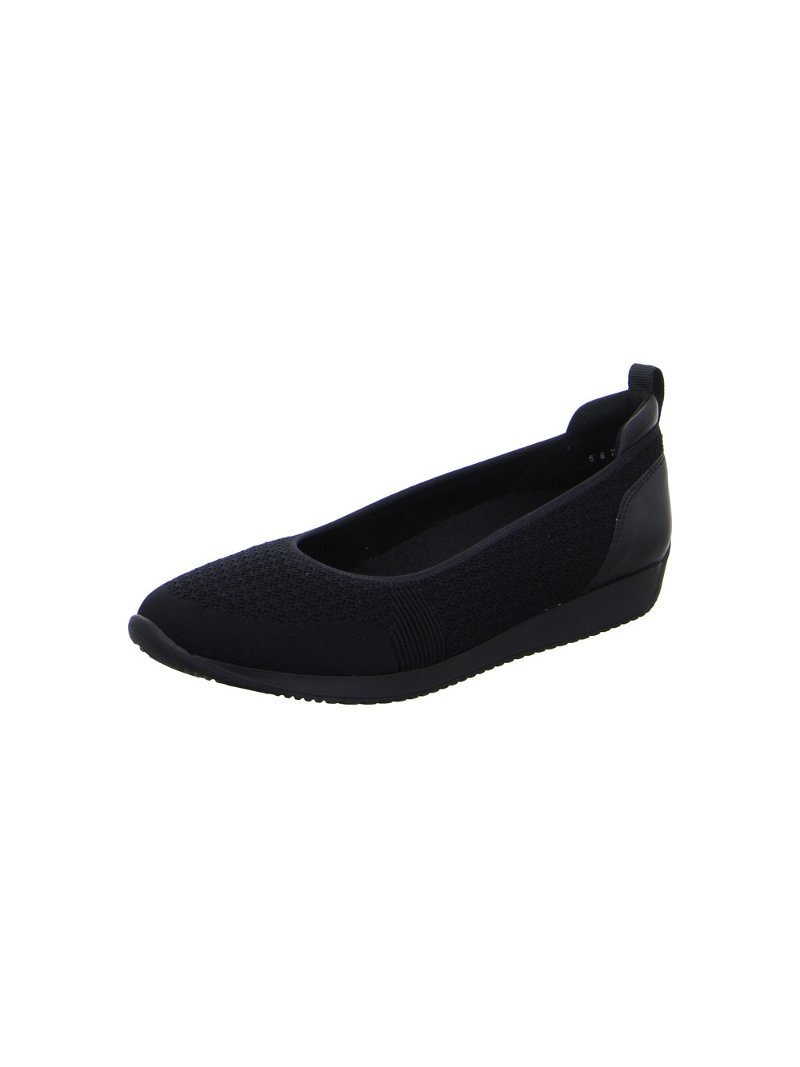 Mocassin ARA Porto Noir Femme | NAJ-98934209